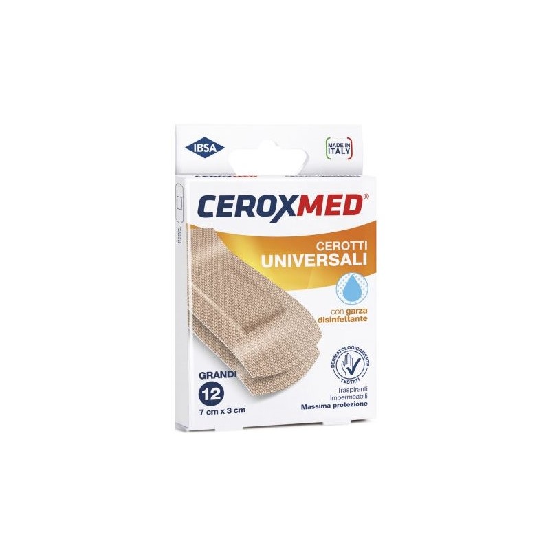 Nova Argentia Ind. Farm - Nova Argentia Ceroxmed Cerotti Universali Grandi - 12 Pezzi