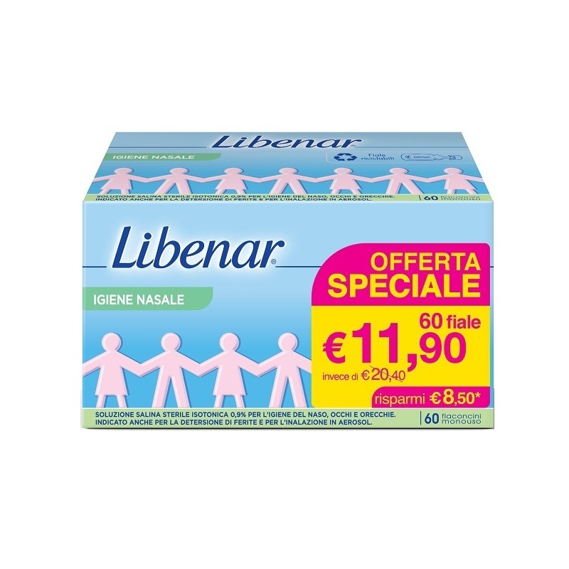 Perrigo Italia - Libenar Soluzione Isotonica Sterile - 60 Flaconcini
