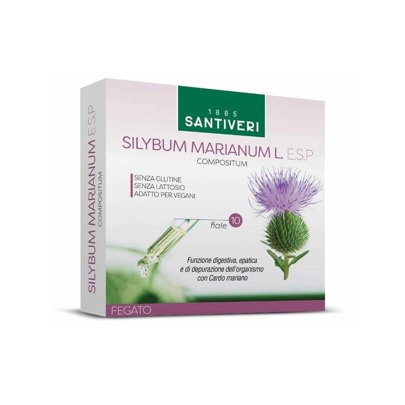 Santiveri Sa - Santiveri Silybum Marianum L Esp 10 Fiale Da 10 Ml