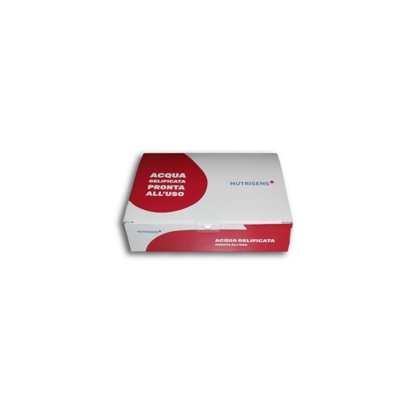 Nutrisens France - Nutrisens France Acqua Gel Pack Acqua Gelificata/edulcorata Pesca 12 Pezzi Da 125 Ml