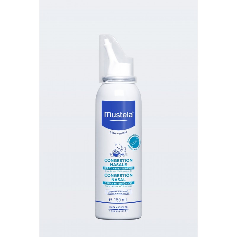 Mustela - Laboratoires Expanscience Mustela Congestione Nasale Spray Ipertonico 150 Ml