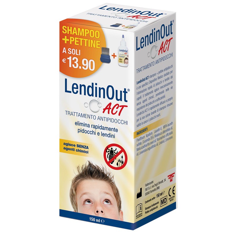 Linea Act - F&f Lendinout Act Antipidocchi 150 Ml