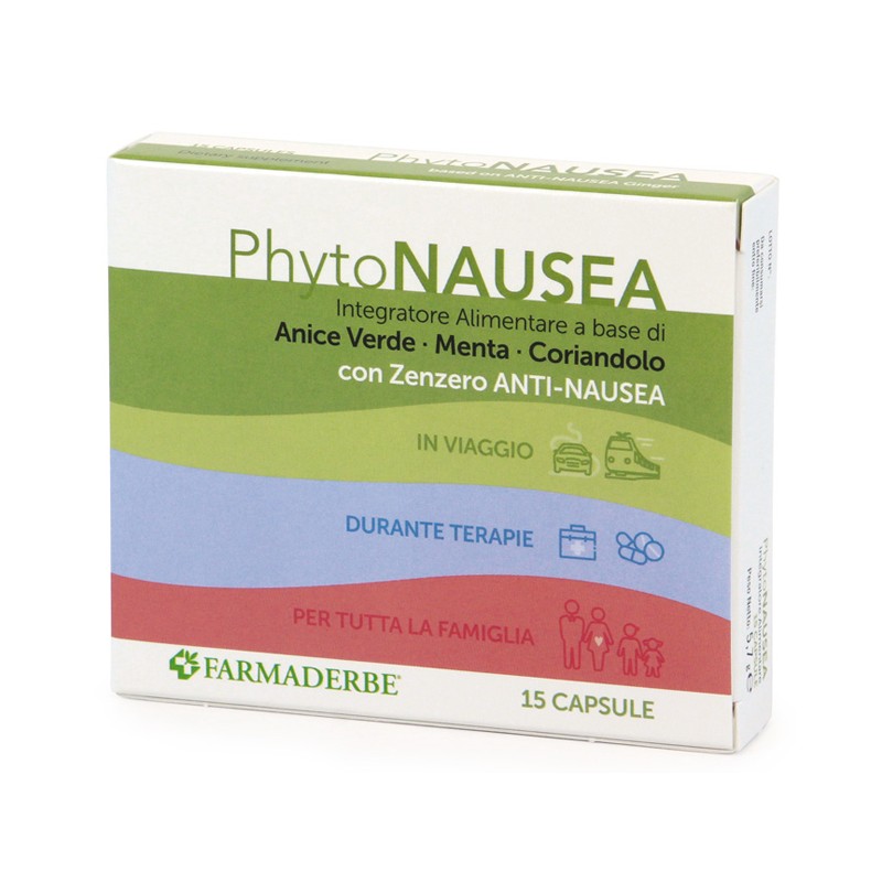 Phyto - Farmaderbe Phyto Nausea 15 Capsule