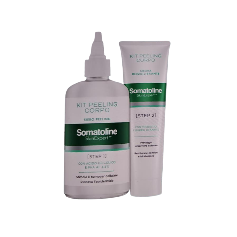 Somatoline Skinexpert - L. Manetti-h. Roberts & C. Somatoline Skin Expert Kit Peeling Corpo 1 Gel Peeling 200 Ml + 1 Crema Riequilibrante 100 Ml