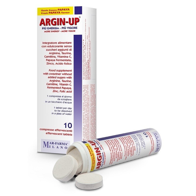 Mar-farma - Mar-farma Argin Up 10 Compresse Effervescenti