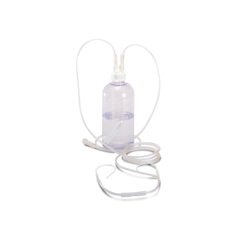 Desa Pharma - Desa Pharma Kit Completo Per Ossigenoterapia, Gorgogliatore Con Occhiali