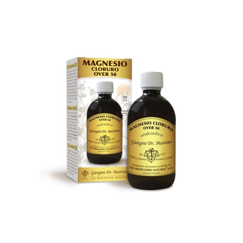 Dr. Giorgini Ser-vis - Dr. Giorgini Magnesio Cloruro Over 50 500 Ml Liquido Analcolico