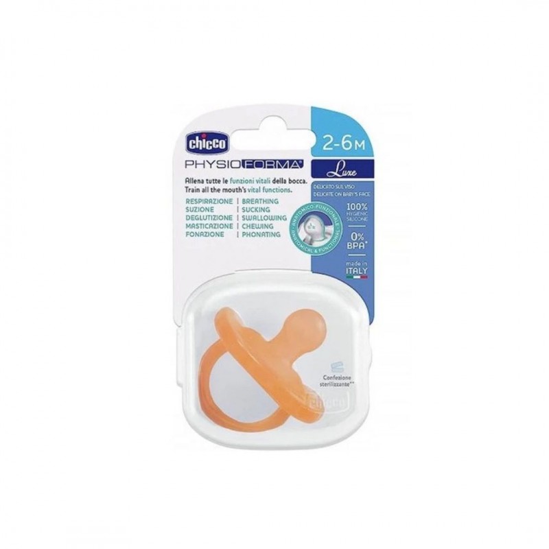 Chicco - Chicco Gommotto Physioforma Luxe 2-6 Mesi Girl - 1 Pezzo