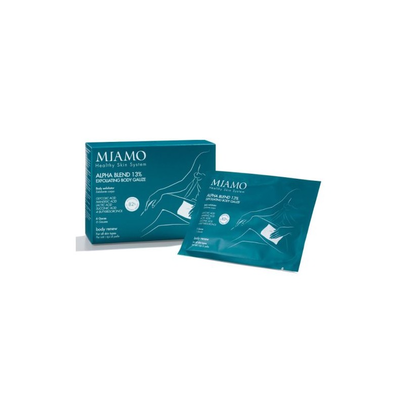 Miamo - Miamo Body Renew Alpha Blend 13% Garze Esfolianti Corpo 1 Busta