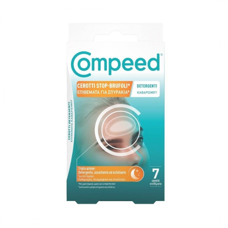 Perrigo Italia - Compeed Cerotti Stop Brufoli Detergenti - 7 Pezzi