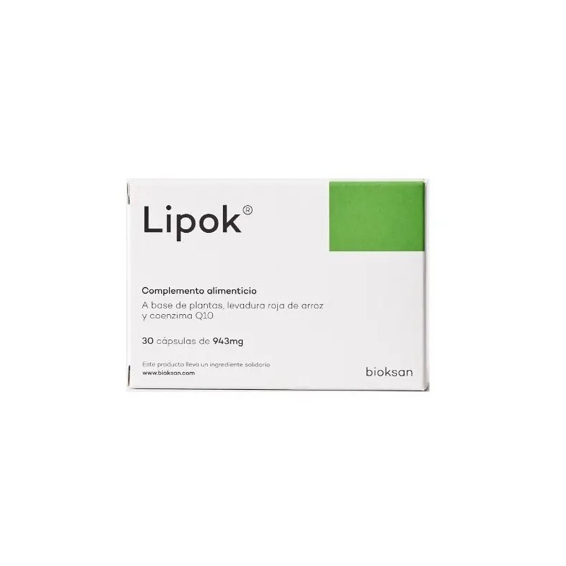 Bioksan Naturalmente Juntos Sl - Bioksan Naturalmente Juntos Sl Lipok 30 Capsule