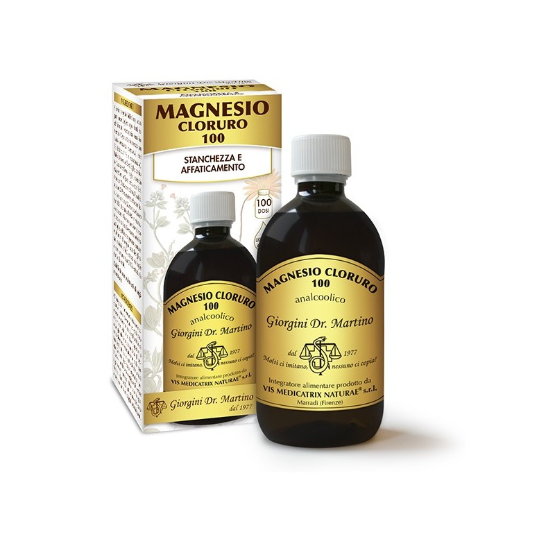 Dr. Giorgini - Dr. Giorgini Ser-vis Magnesio Cloruro 100 Analcolico 500 Ml