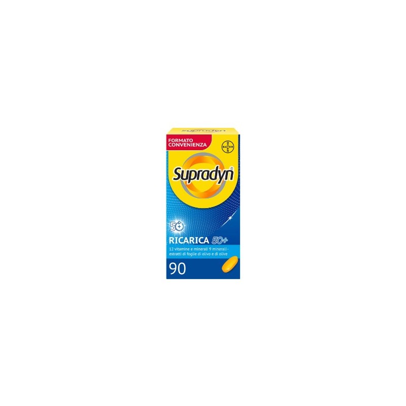 Bayer - Bayer Supradyn Ricarica 50+ Energizzante Vitaminico - 90 Compresse