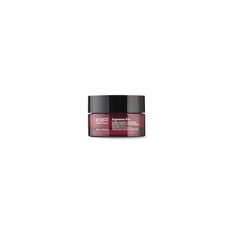 Korff - Korff Supreme Pro Matt Crema Ristrutturante E Antirughe Per Il Viso 50 Ml