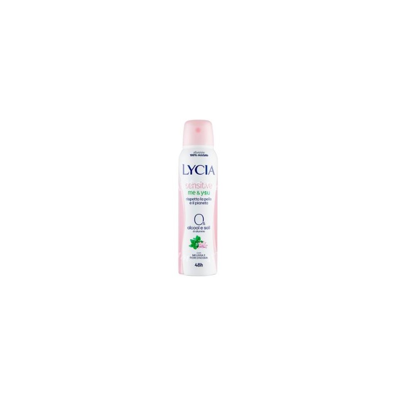 Perfetti Van Melle - Lycia Spray Sensitive Me & You Deodorante - 150ml