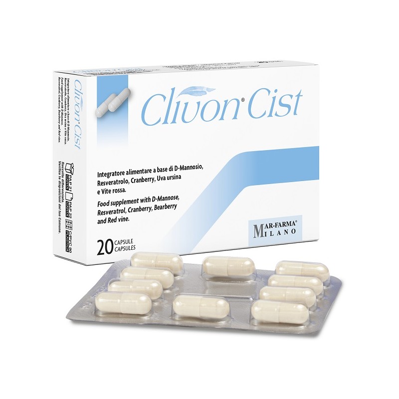 Mar-farma - Mar-farma Clivon Cist 20 Capsule