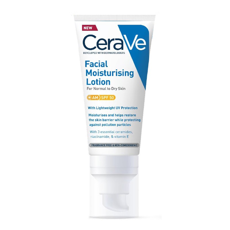 Cerave - Cerave Crema Viso Idratante Spf50 50 Ml