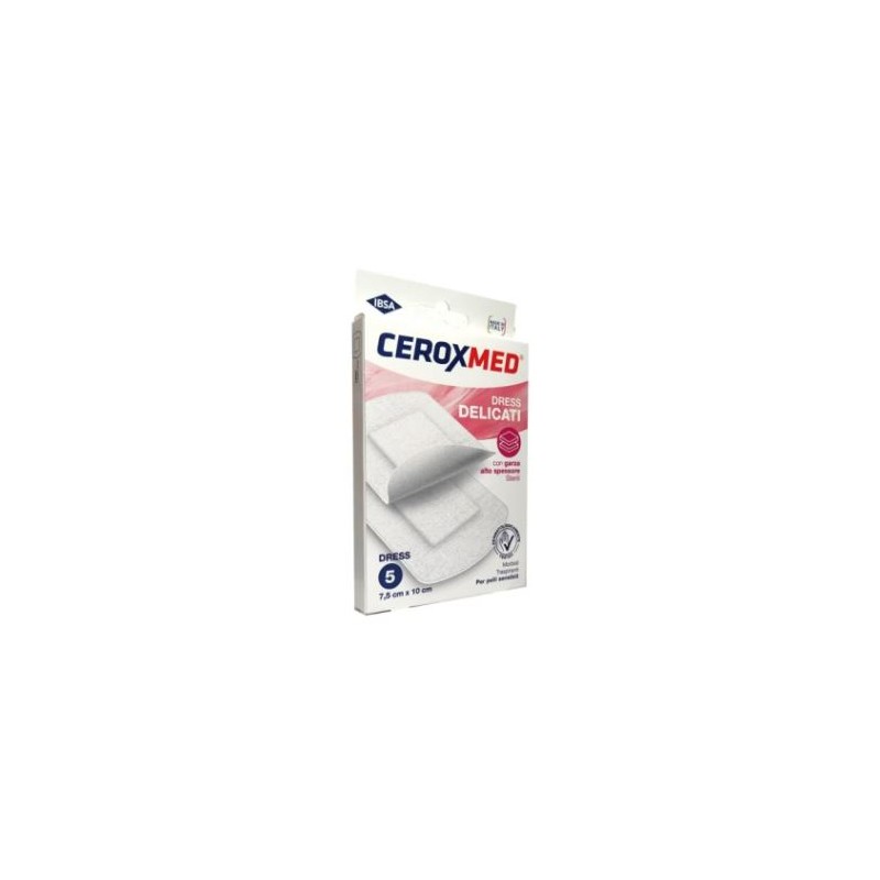 Nova Argentia Ind. Farm - Nova Argentia Ceroxmed Cerotti Compressi Delicati 7,5x10cm - 5 Pezzi