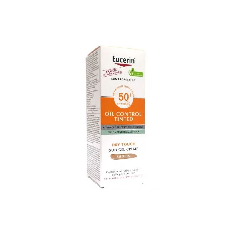 Beiersdorf - Eucerin Sun Oil Control Crema Colorata Medium Spf50+ - 50ml