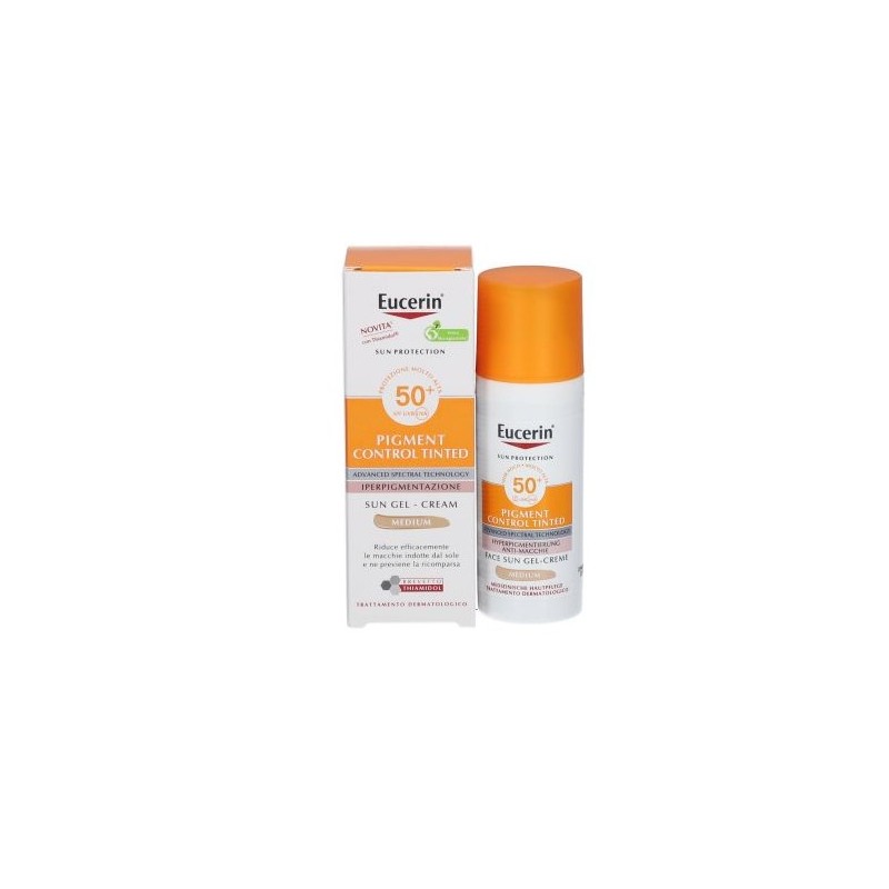 Beiersdorf - Eucerin Sun Pigment Control Tinted Spf50+ Medium 50 Ml