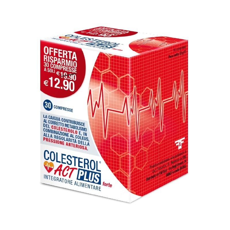 Linea Act - F&f Colesterol Act Plus Forte 30 Compresse