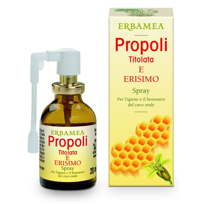 Erbamea - Erbamea Propoli Erisimo Titolata Spray 20 Ml