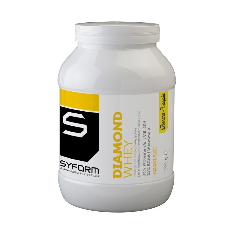 New Syform - Syform Diamond Whey Banana/vaniglia Polvere 900 G