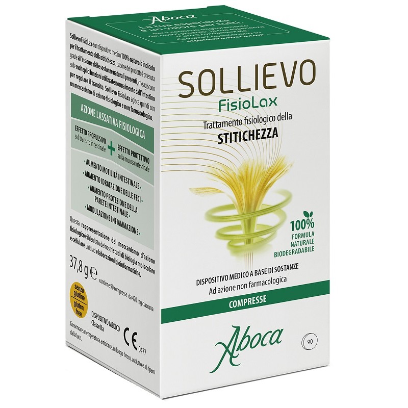 Aboca - Aboca Sollievo Fisiolax Trattamento Della Stitichezza 90 Compresse