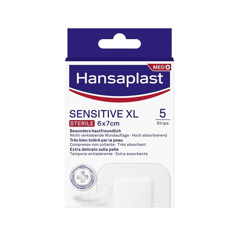Beiersdorf - Beiersdorf Cerotto Hansaplast Sensitive Xl 5 Pezzi
