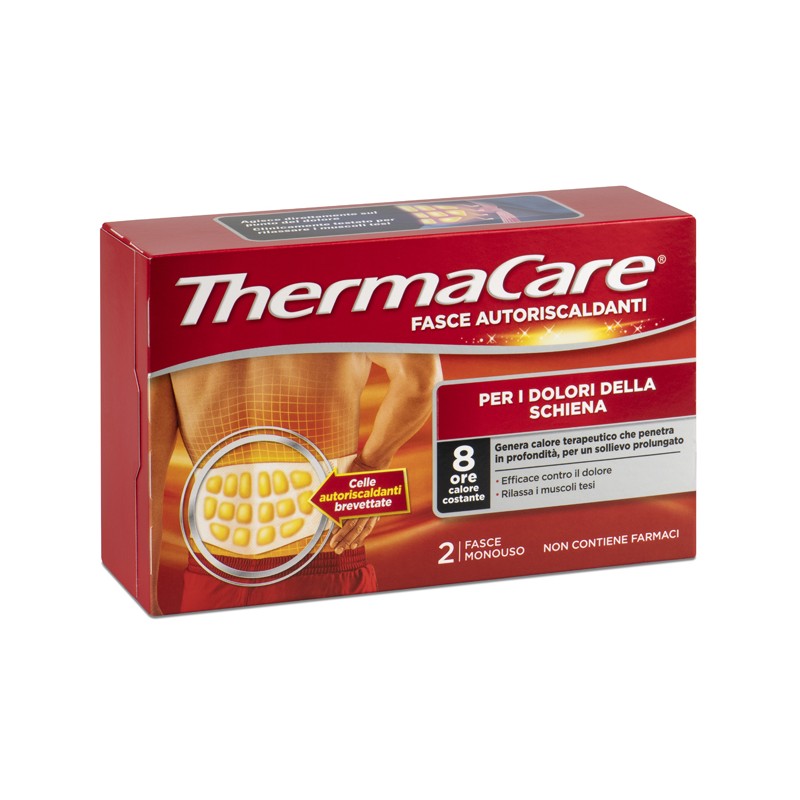 Angelini Pharma - Angelini Pharma Fascia Autoriscaldante A Calore Terapeutico Thermacare Schiena 2 Pezzi