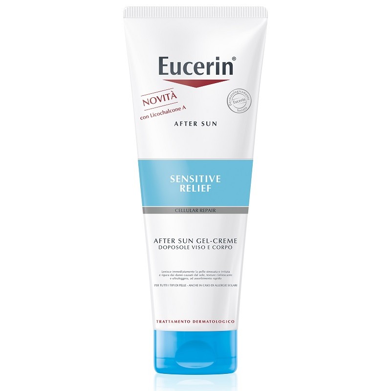 Beiersdorf - Eucerin Sensitive Relief Crema Corpo Doposole Viso E Corpo 200 Ml