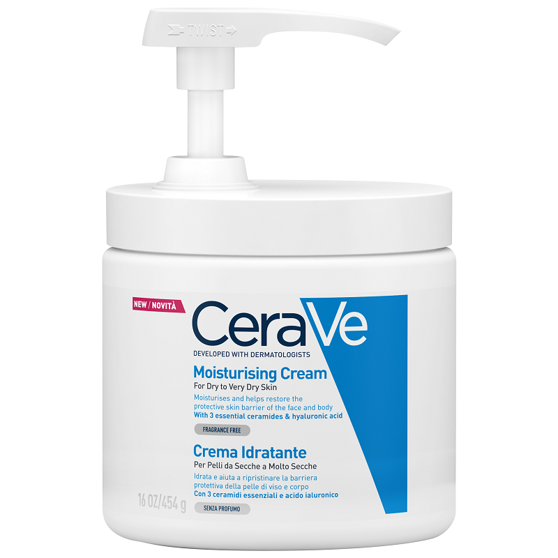 Cerave - Cerave Crema Idratante Per Pelli Da Secche A Molto Secche 454 Ml