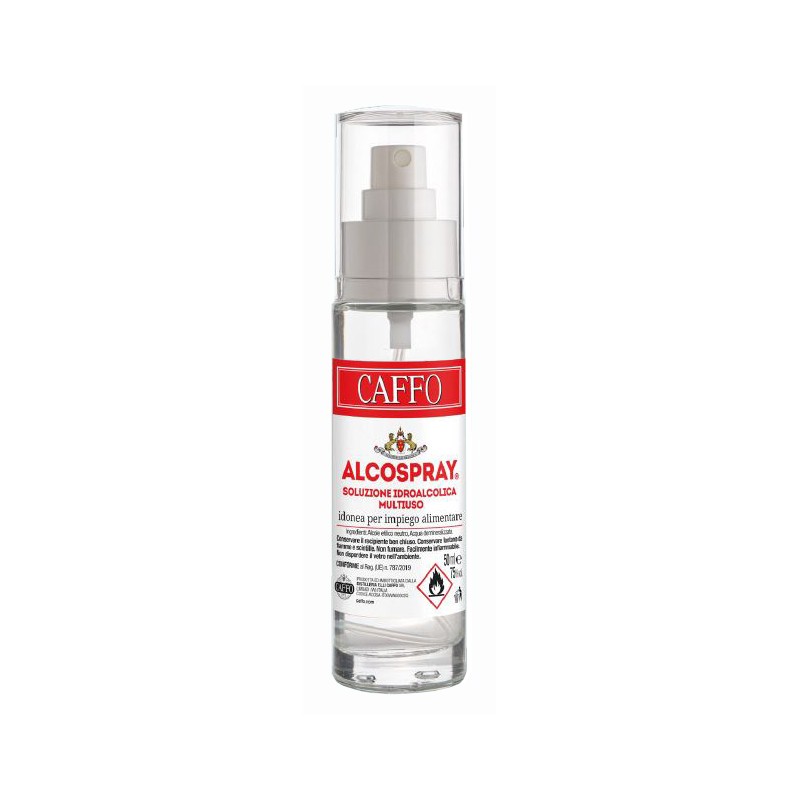 Distilleria F. Lli Caffo - Distilleria F. Lli Caffo Caffo Alcospray Soluzione Idroalcolica Multiuso 50 Ml