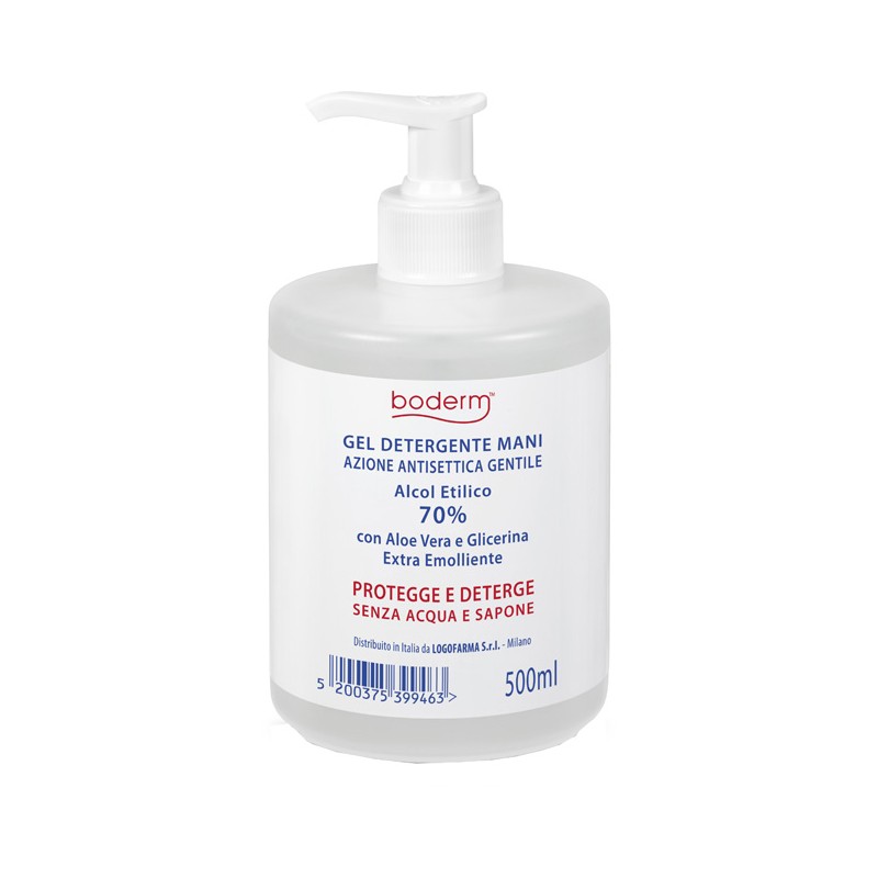 Logofarma - Logofarma Boderm Hand Cleansing Gel 70% 500 Ml Con Dispenser