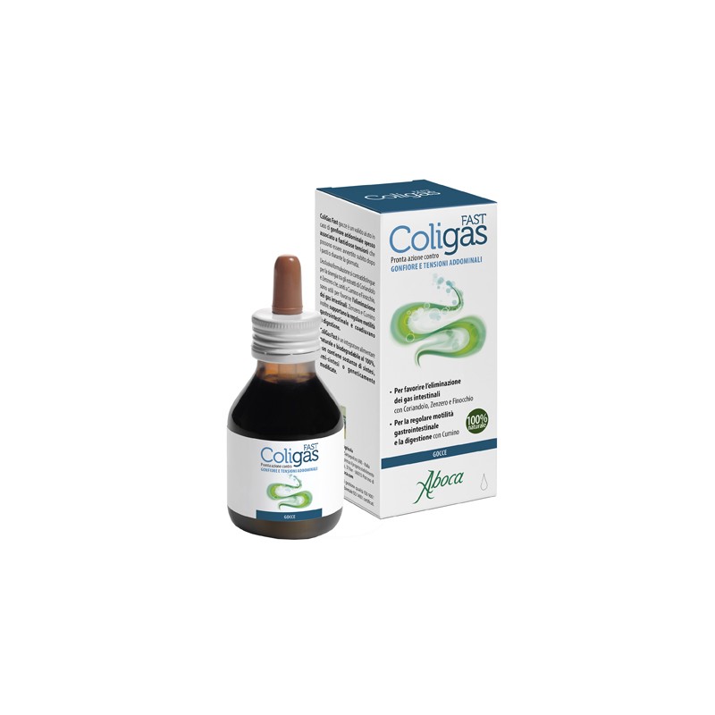 Aboca - Aboca Coligas Fast Gocce Gonfiore Addominale 75 Ml