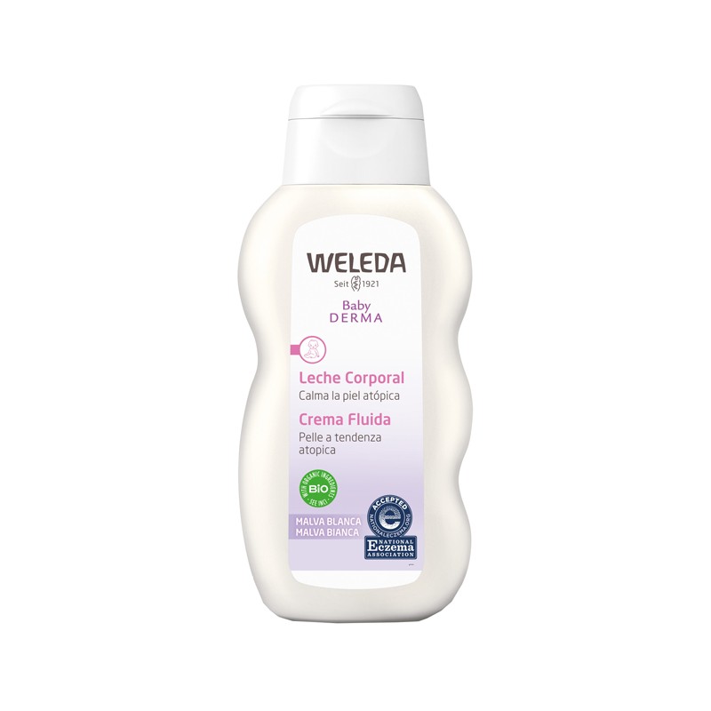 Weleda - Weleda Italia Baby Derma Crema Fluida Malva 200 Ml
