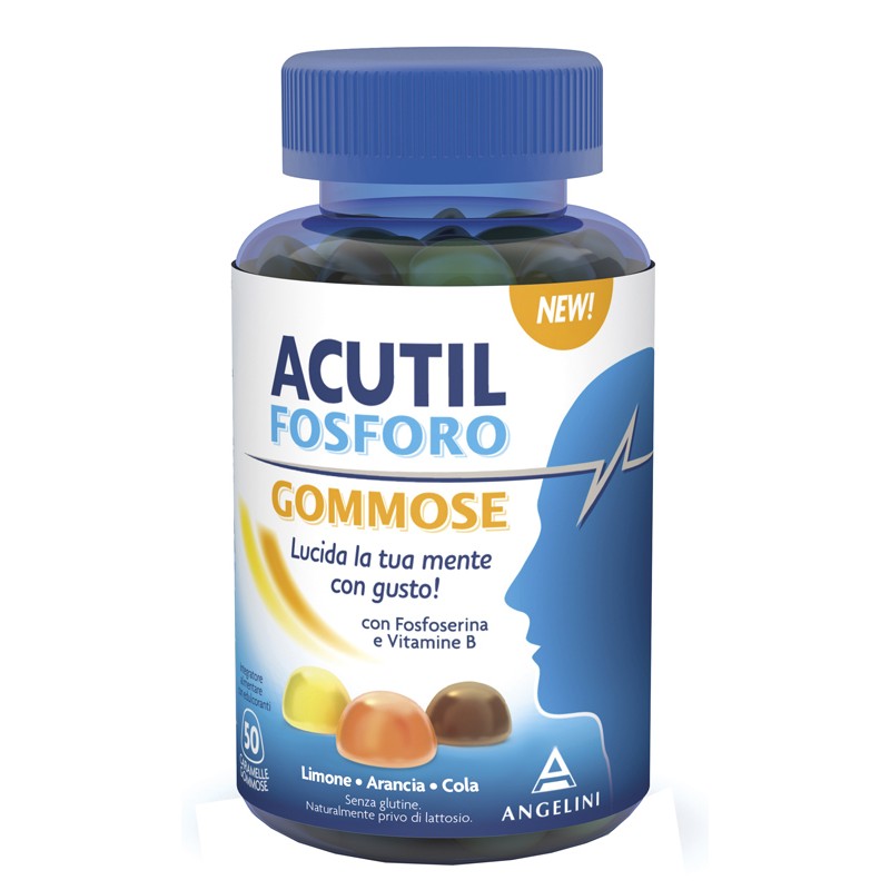 Angelini Pharma - Angelini Pharma Acutil Fosforo 50 Caramelle Gommose