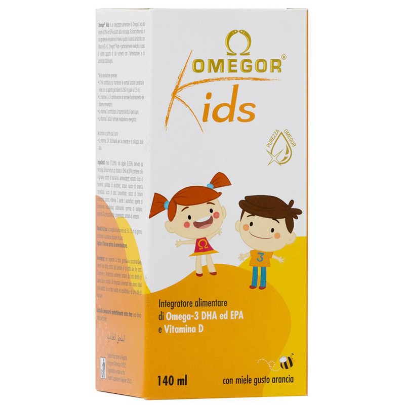Omegor - U. G. A. Nutraceuticals Omegor Kids 140 Ml