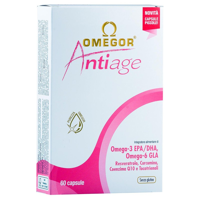 Omegor - U. G. A. Nutraceuticals Omegor Antiage 60 Capsule