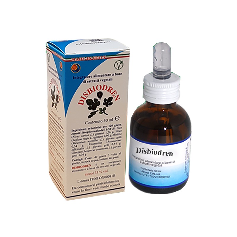 Herboplanet - Herboplanet Disbiodren Gocce 50 Ml