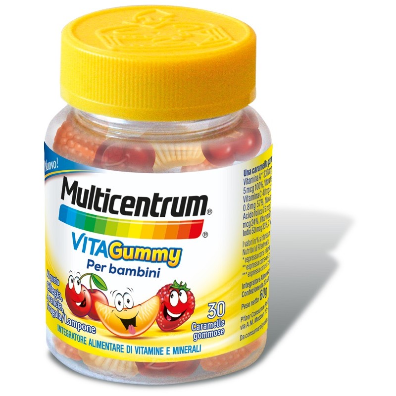 Multicentrum - Multicentrum Vitagummy Multivitaminico Per Bambini - 30 Caramelle Gommose