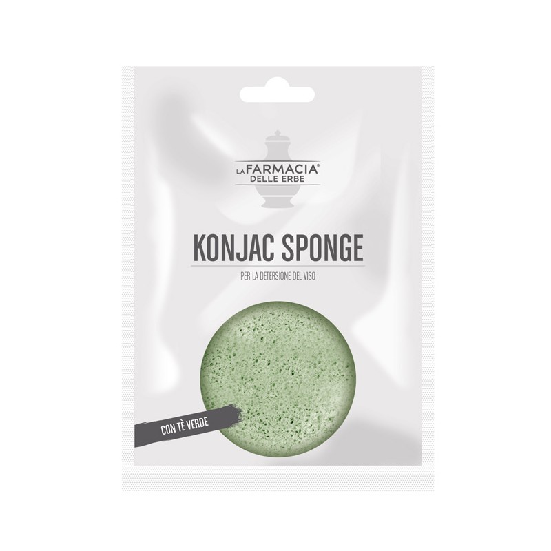 Farm. Delle Erbe - Farm. Delle Erbe Fde Konjac Sponge Te' Verde 1 Pezzo