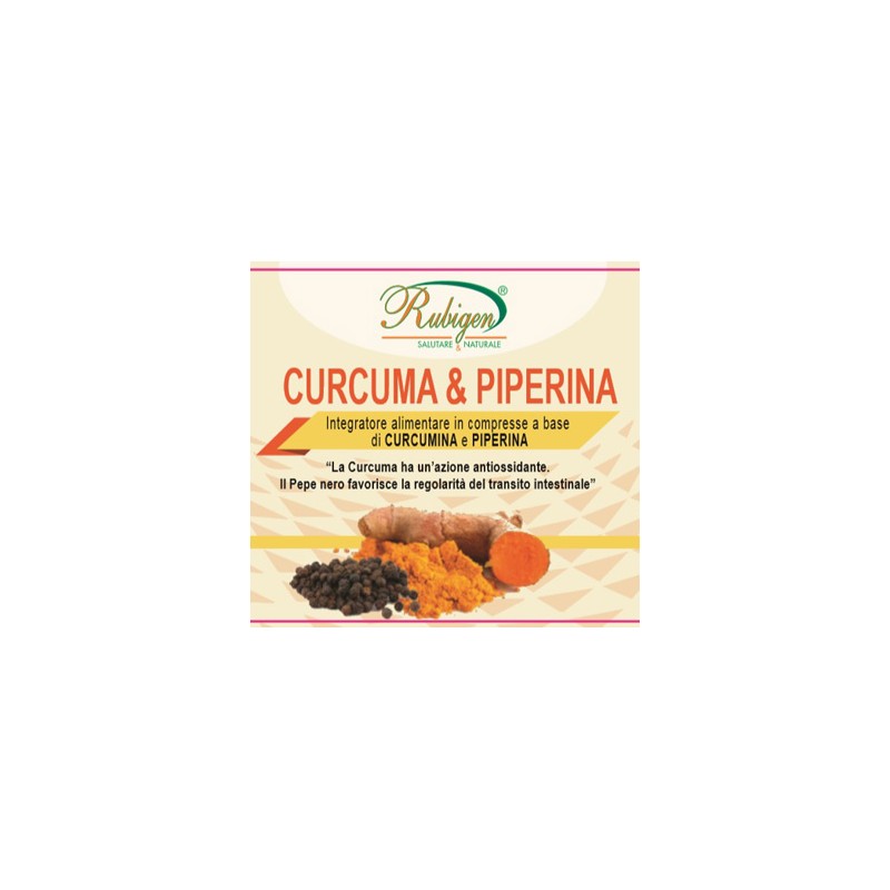 Natur-farma - Natur-farma Curcuma & Piperina Rubigen 120 Compresse Da 500 Mg