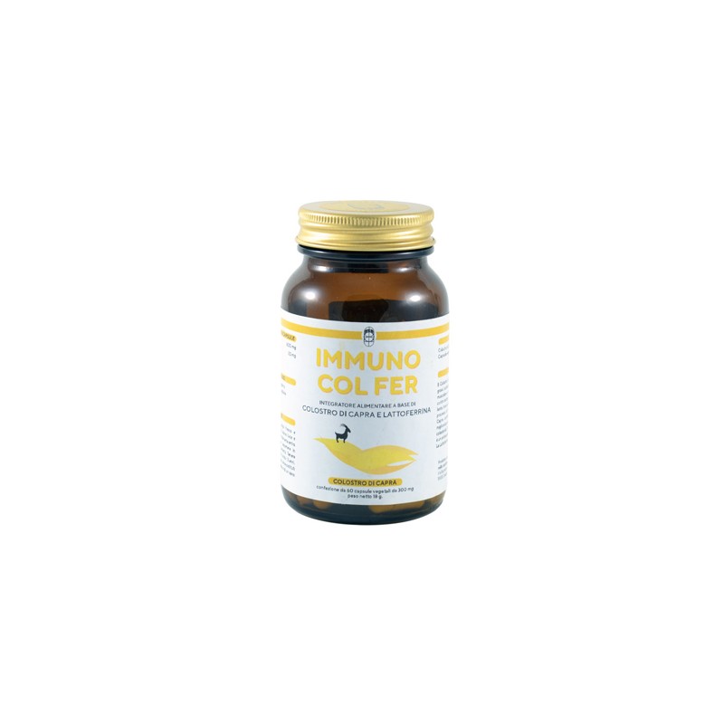 Punto Salute E Benessere - Punto Salute E Benessere Di S. Immuno Col Fer Colostro Di Capra 60 Capsule Vegetali
