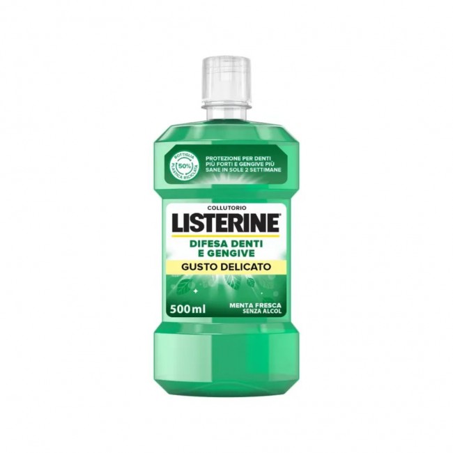 Listerine - Listerine Collutorio Delicato Difesa Denti E Gengive - 500ml