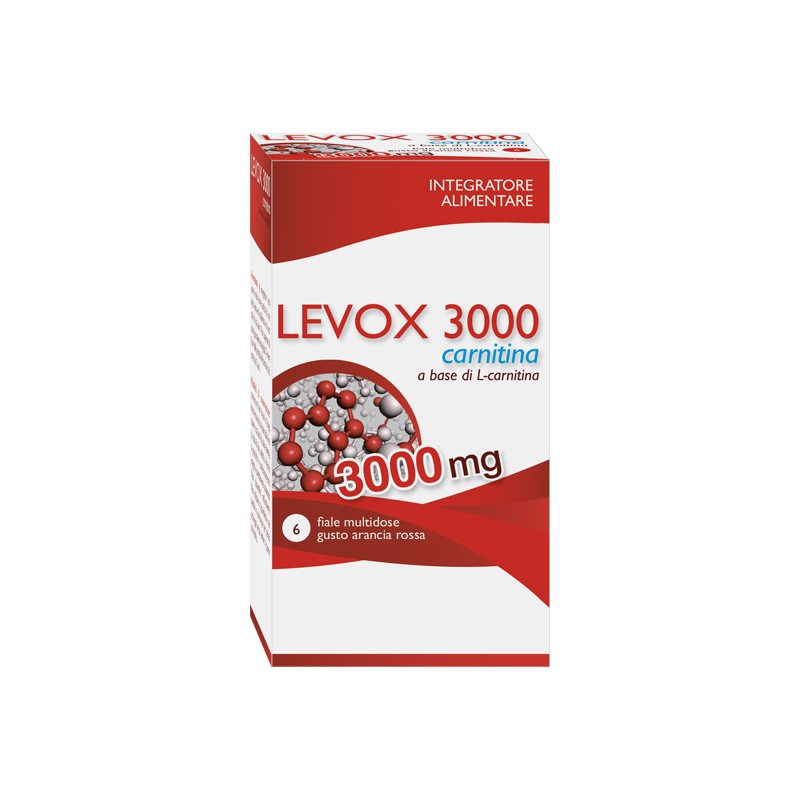 Aqua Viva - Aqua Viva Levox 3000 Carnitina 6 Flaconcini Da 25 Ml