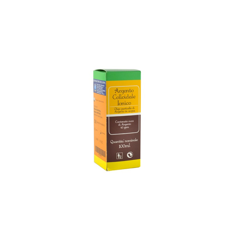 Punto Salute E Benessere - Punto Salute E Benessere Di S. Argento Colloidale Ionico 40ppm Certificato Spray Con Contagocce 100 Ml