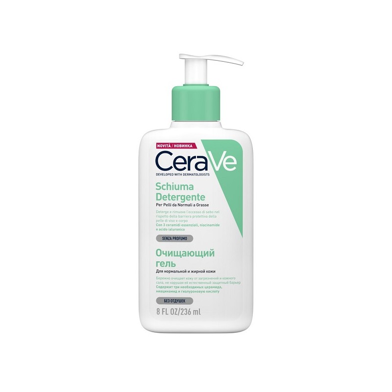 Cerave - Cerave Schiuma Detergente Viso E Corpo 236 Ml