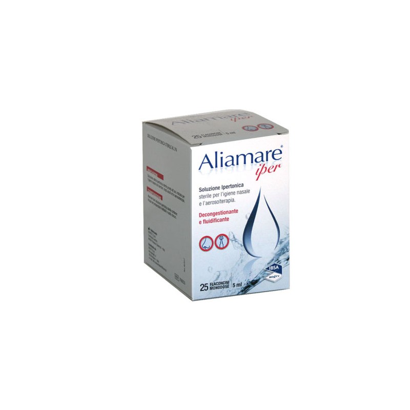 Ibsa Farmaceutici - Ibsa Farmaceutici Italia Aliamare 25 Flaconcini Ipertonici Da 5 Ml