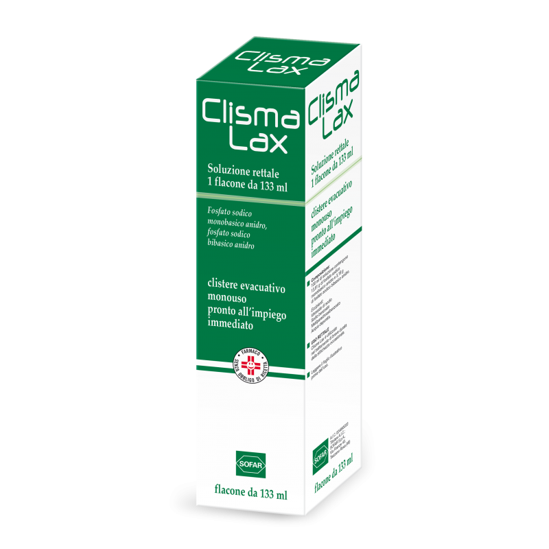 Sofar - Clisma Lax Soluzione Rettale Flacone Da 130 Ml Per Stitichezza